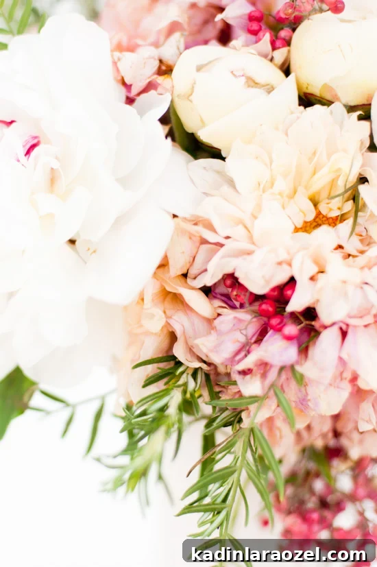 Centerpiece Spotlight: The Secret Ingredient for Gorgeous Holiday Tablescape 6 Peonies and Dahlias for Holiday Bouquets