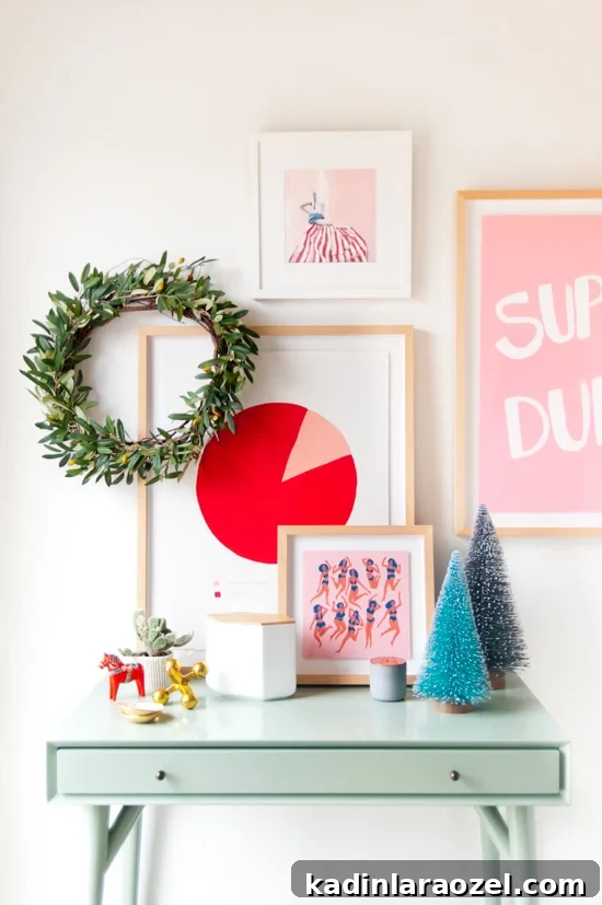 3 alternative ways to refresh your entryway for the holidays (without trying too hard)alternative-holiday-entryway-modern-contemporary-decor-full