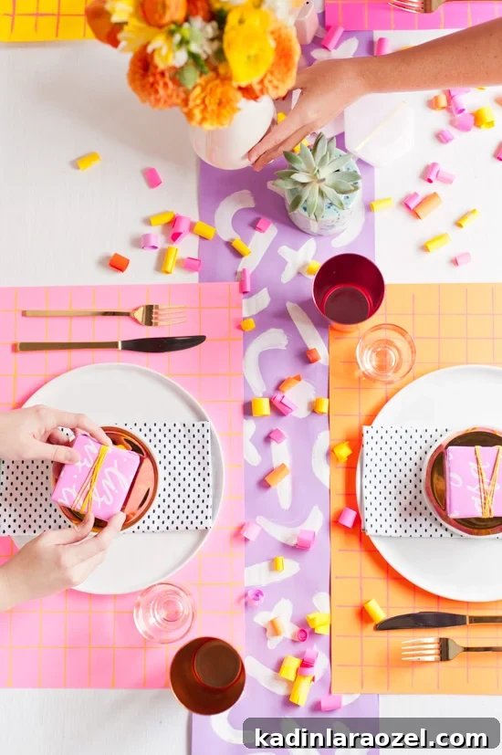 5 Budget DIY Ways to Color Your Dinner Table 16 5 (Budget-Friendly) DIY Ways to Colorize your Thanksgiving Dinner Table