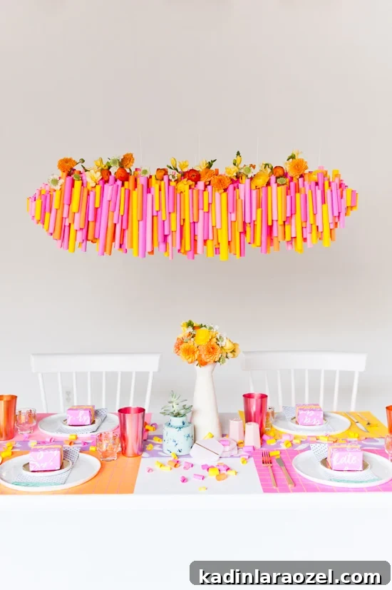 5 Budget DIY Ways to Color Your Dinner Table 9 5 (Budget-Friendly) DIY Ways to Colorize your Thanksgiving Dinner Table