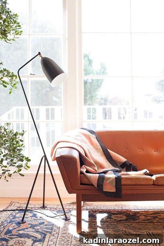 That floor lamp!