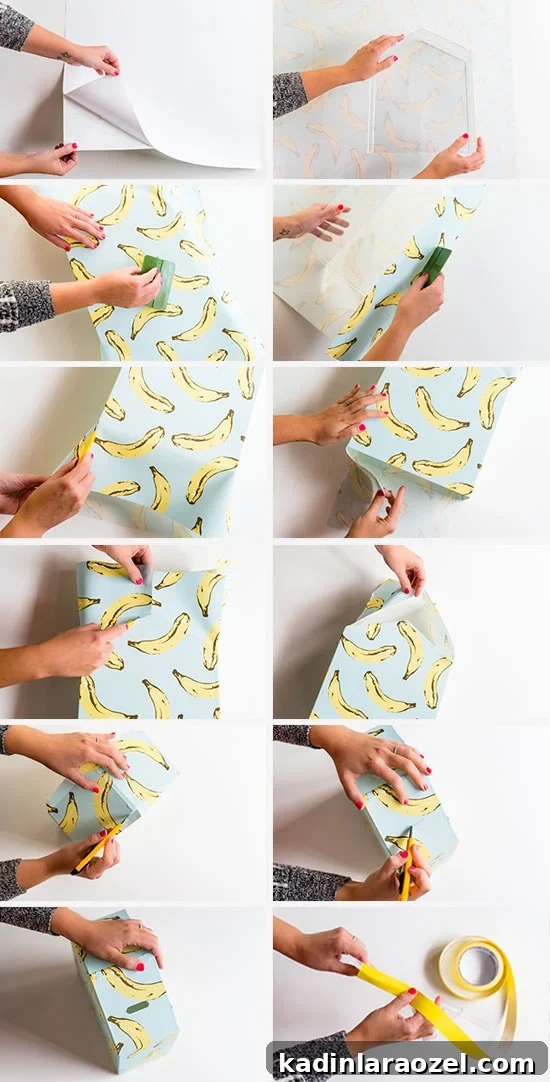 How to make a pattern-centric DIY coin bank with a plastic terrarium