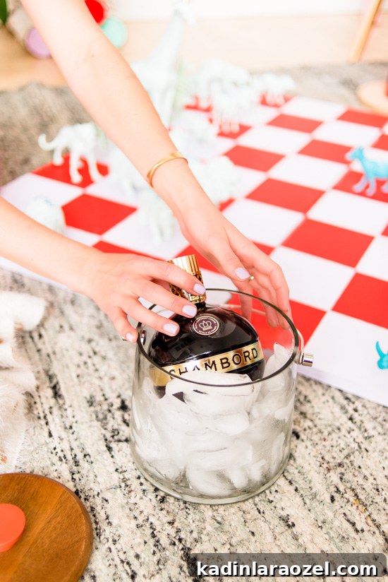 Host Holiday Fun with a Giant DIY Chess Set Tutorial 7 Holiday game night DIY party