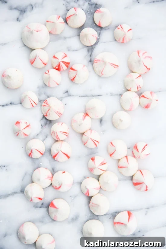 Blood orange vanilla bean meringues recipe for the holidays