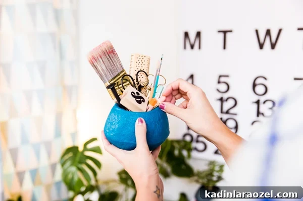 DIY Office Organization Ideas