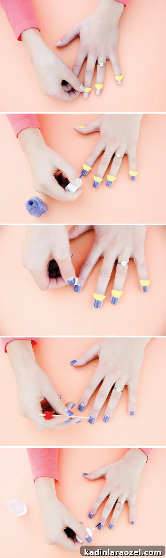 Nude Crescent Nail Art Tutorial: Step-by-Step Guide for Chic Nails 4 Nude Crescent Nail Art Tutorial