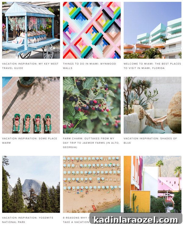 Vacation Inspiration on Paper & Stitch