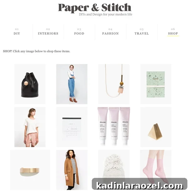 Shop Paper & Stitch