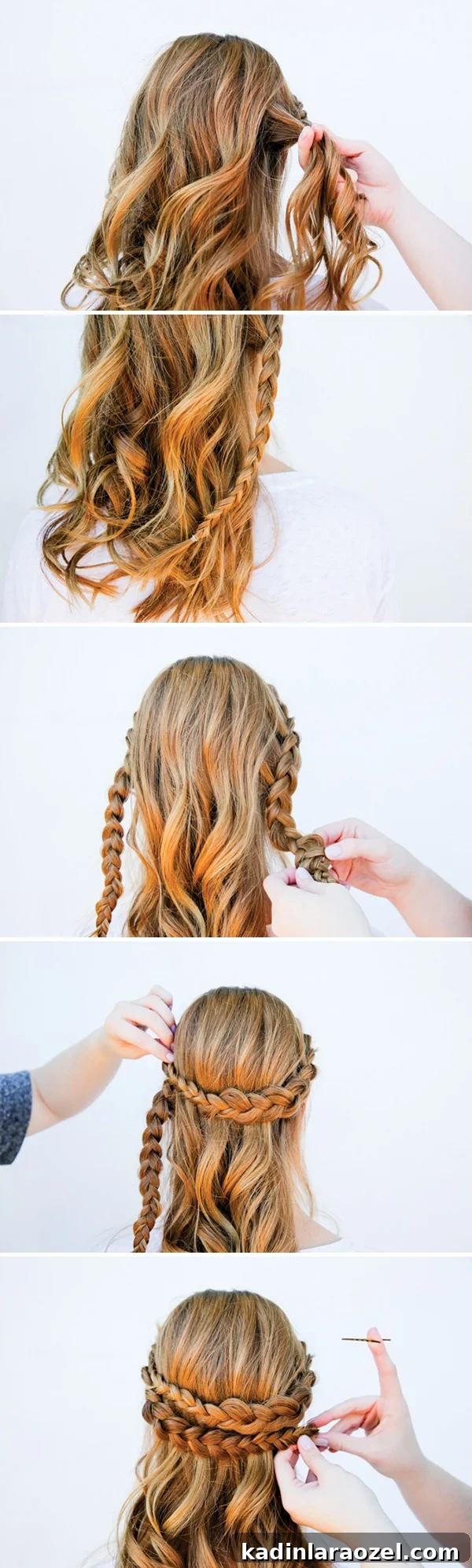 Quick Half-Halo Braid Tutorial: Style It in 10 Minutes 6 Steps for creating a half halo braid