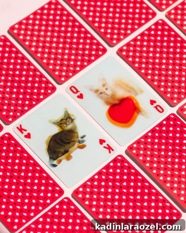 Color-Blocked Nail Art Ideas: DIY Color Block Manicure Designs 9 3-D cat cards for Valentine's Day