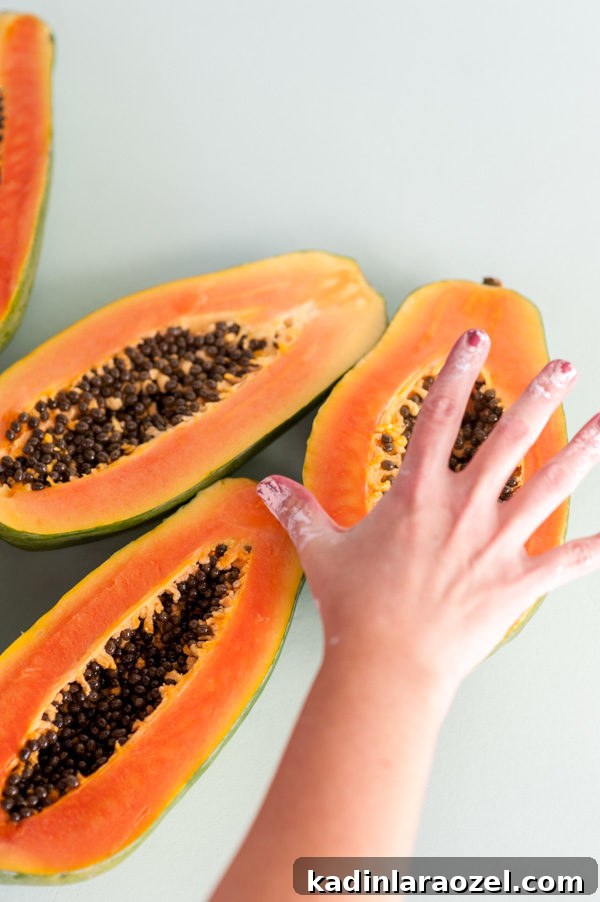 Behind the Scenes at Paper & Stitch: Covered in Paint and Papayas