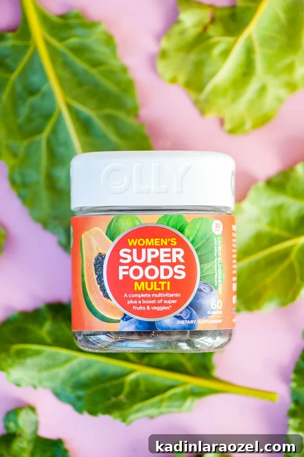 Track, Play, and Reboot: Fun Food Activities to Get Back on Track in 2016 4 OLLY Women's Super Foods Multi