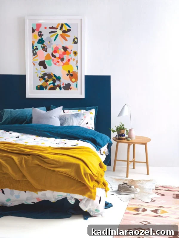 6 Vibrant Interior Designs Packed with Bold Color and Personality 2 Bold bedroom colors