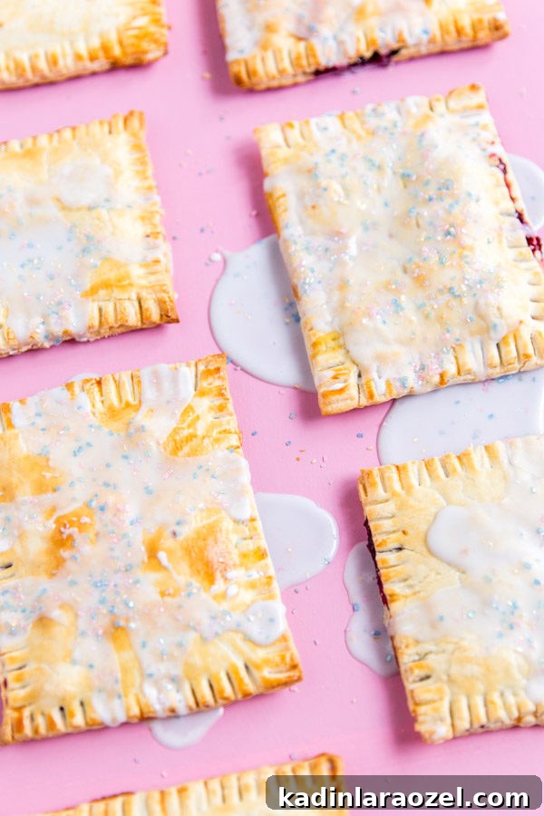 Homemade Mixed Berry Pop Tarts
