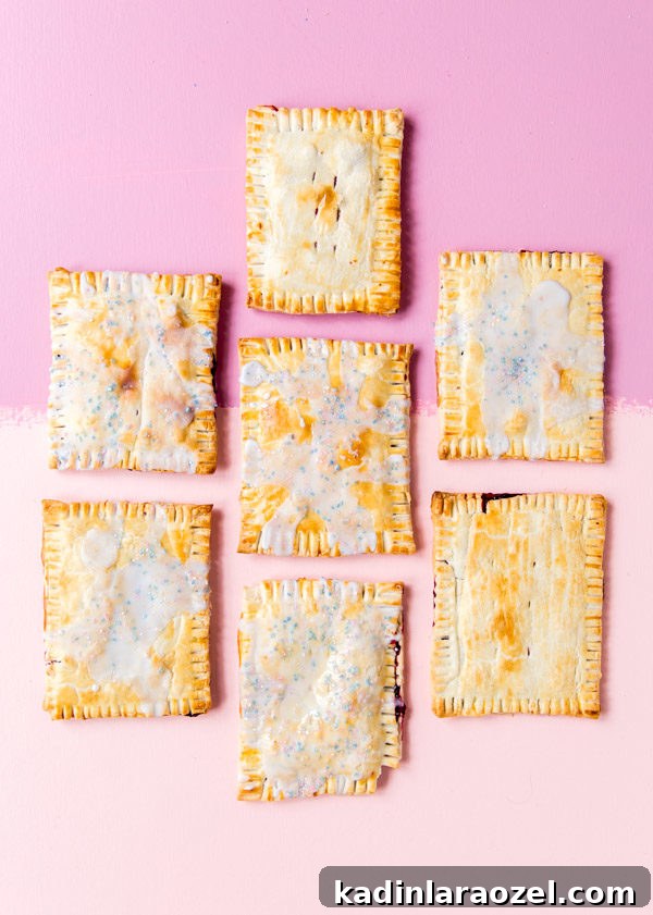 Homemade pop tarts. Click through for the recipe.