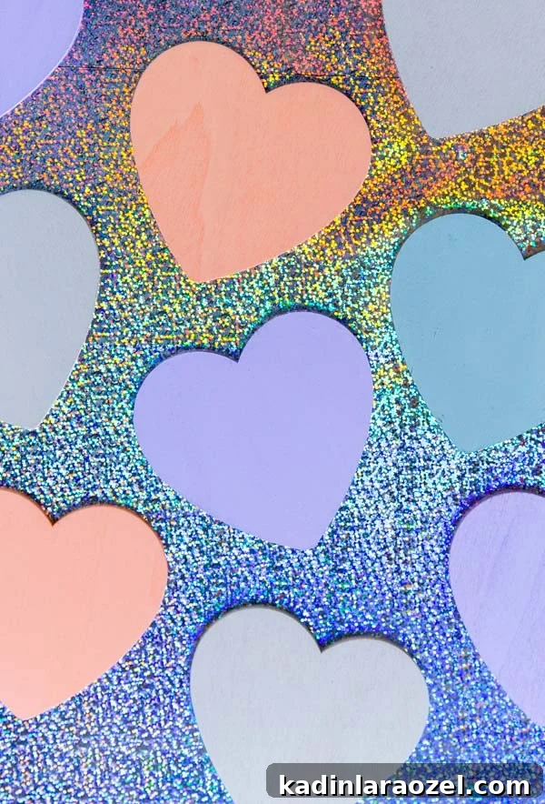 Pastel hearts