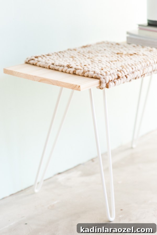 Build a Stylish Budget Bench in Under an Hour 3 How to make a budget-friendly bench in under an hour