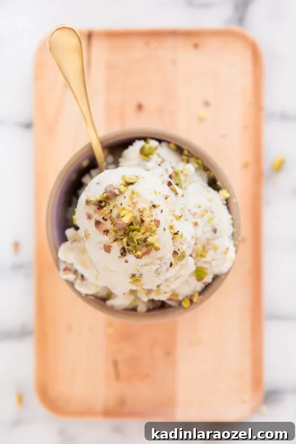 Pistachio Pear Ice Cream Recipe: Creamy, Nutty Frozen Dessert 8 Pistachio pear ice cream recipe