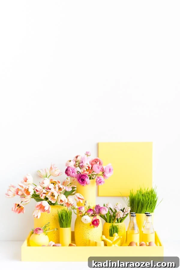 Monochromatic Entertaining Idea that Will Make a Bold Statement