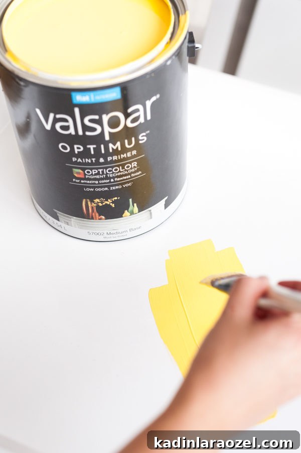 Valspar Oopsy Daisy Optimus paint