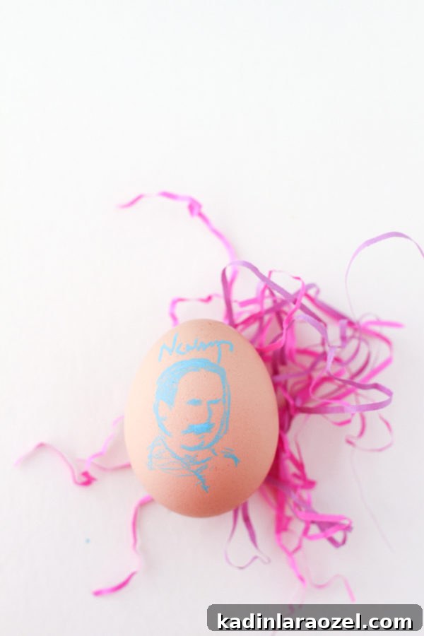 21 Creative Easter DIY Projects to Try This Spring 18 Artist Portrait Easter Eggs