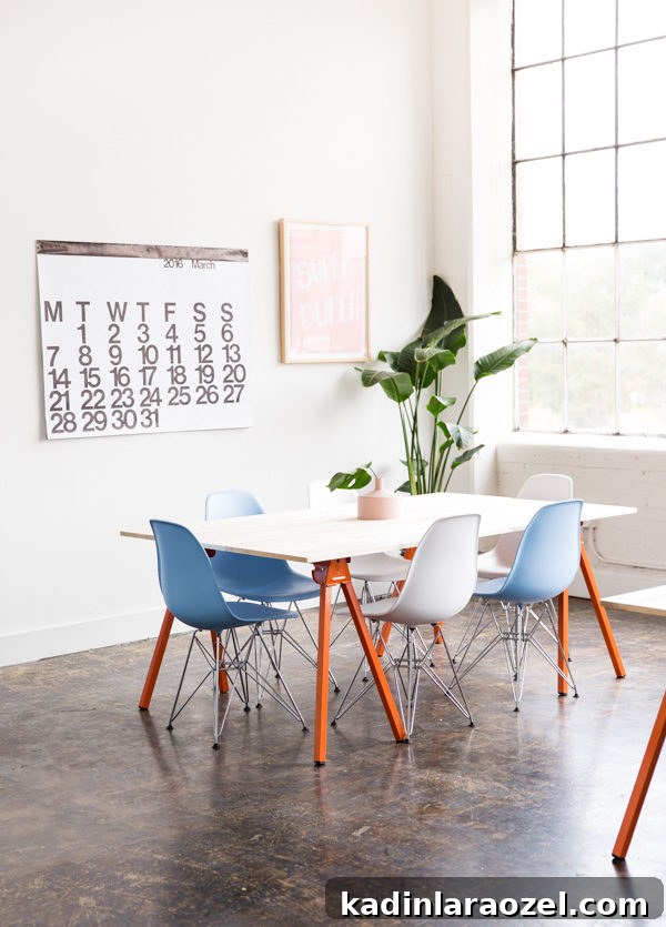 How to make DIY workspace tables in an afternoon