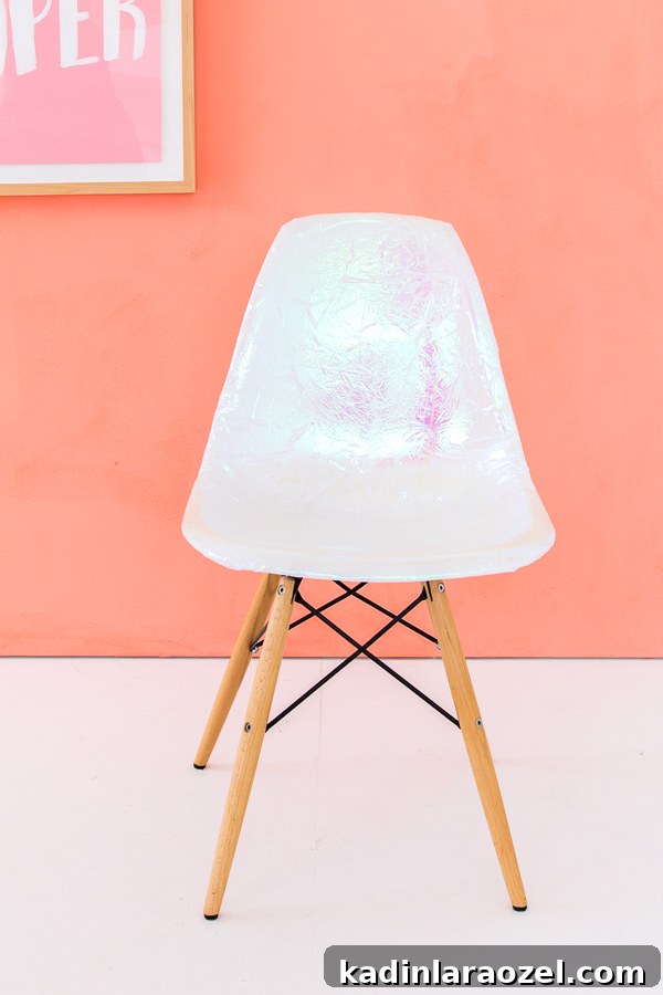 From Dumpster Find to DIY Holographic Accent Chair: Step-by-Step Guide 2 How to turn a dumpster find into a DIY holographic chair (for free)