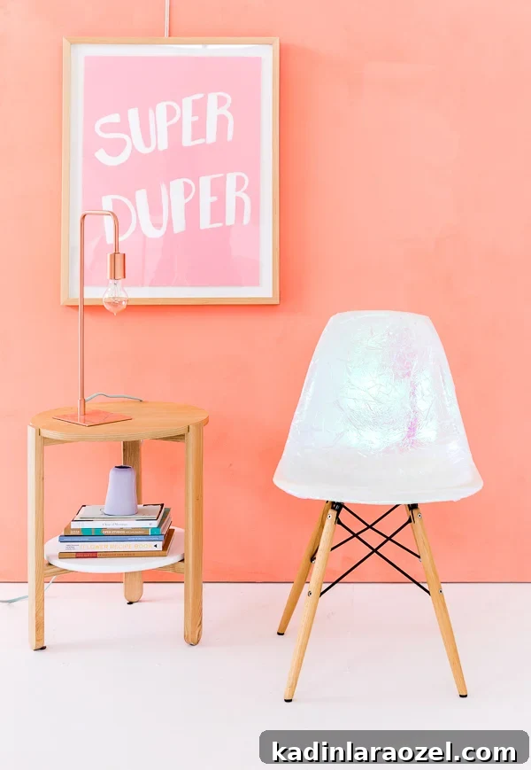 From Dumpster Find to DIY Holographic Accent Chair: Step-by-Step Guide 4 How to turn a dumpster find into a DIY holographic chair (for free)