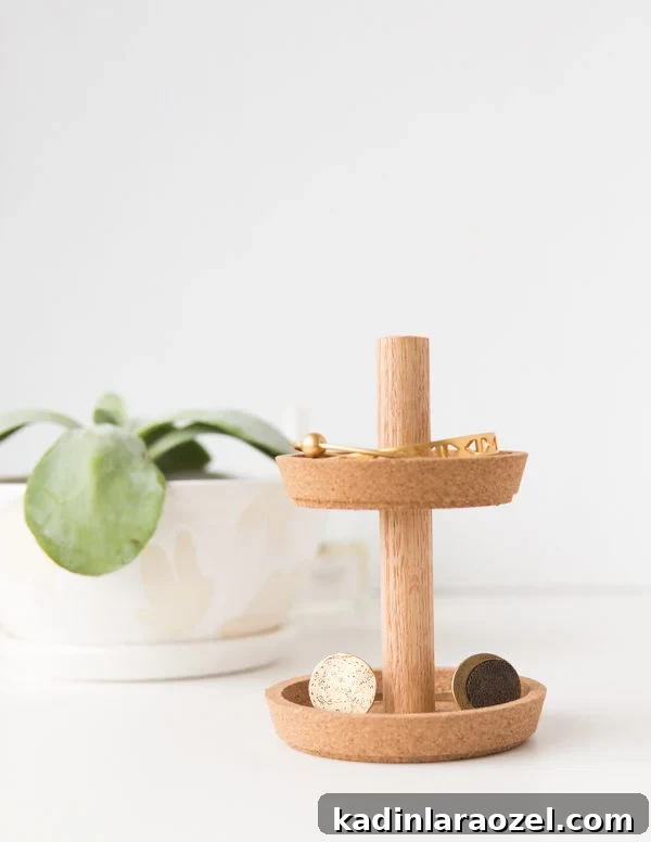 DIY Two-Tier Jewelry Stand from IKEA Under $10 3 Ikea Hack: How to Make a Two Tier DIY Jewelry Stand in 20 Minutes