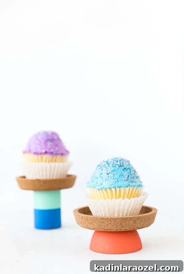 DIY Ikea Cupcake Stand in 60 Seconds for $2 8 Colorful DIY Cupcake Stand in 60 Seconds