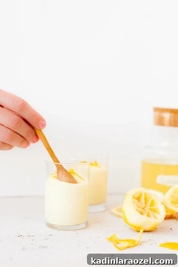 Homemade limoncello mousse recipe