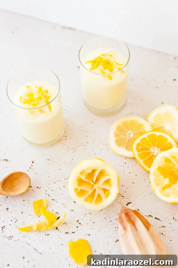 Homemade limoncello mousse for summer. Click through for the recipe.