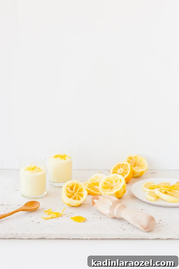 Homemade limoncello mousse for summer. Click through for the recipe.