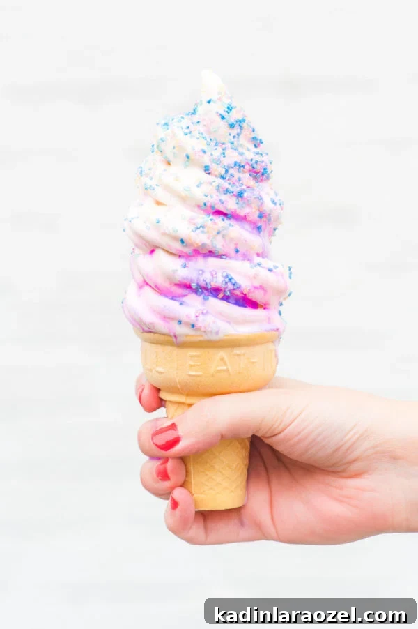 Magical Unicorn Ice Cream Cone Recipe Guide 2 Gradient unicorn cones for the win!