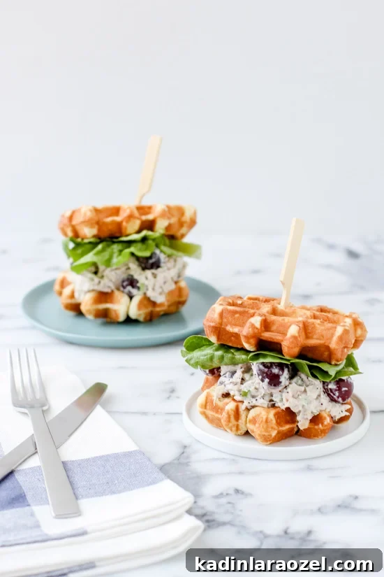 31 Foods I’m Crazy About: Delicious Picks You’ll Love 22 chicken salad waffle sandwiches
