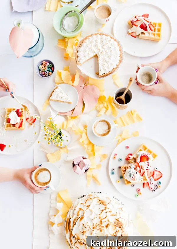 Colorful Mother's Day Brunch Filled with DIY Party Ideas