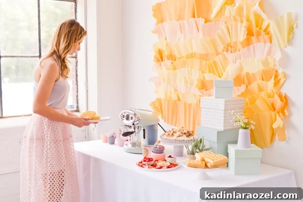A Pastel Mother's Day Brunch Filled with DIY Party Ideas