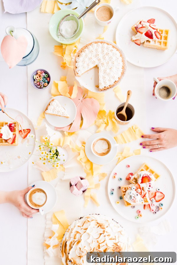 A Pastel Mother's Day Brunch Filled with DIY Party Ideas
