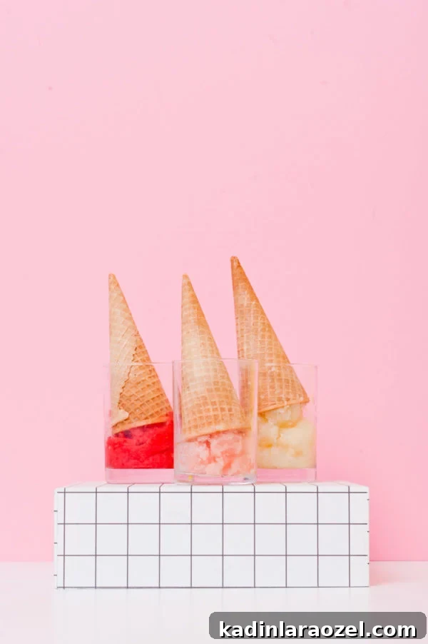 3 Refreshing Vegan Sorbet Recipes + DIY Colorful Sorbet Bar Guide 12 Summer sorbet soda floats