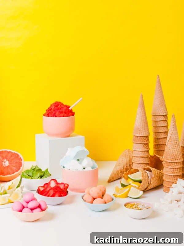 3 Refreshing Vegan Sorbet Recipes + DIY Colorful Sorbet Bar Guide 13 A Colorful DIY Sorbet Bar with 3 Limited Ingredient Recipes