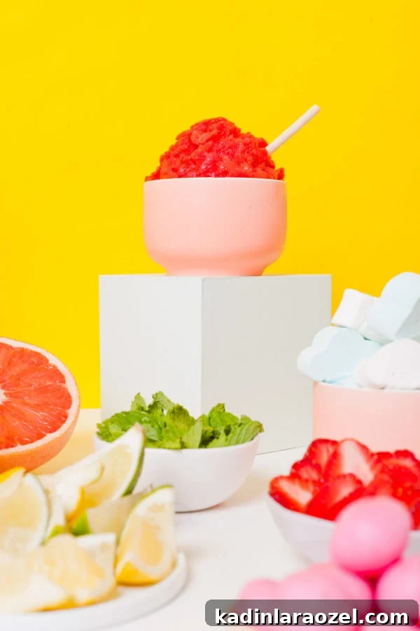3 Refreshing Vegan Sorbet Recipes + DIY Colorful Sorbet Bar Guide 6 A Colorful DIY Sorbet Bar with 3 Limited Ingredient Recipes