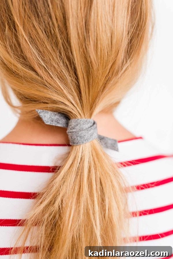 Effortless DIY ponytail in 3 minutes