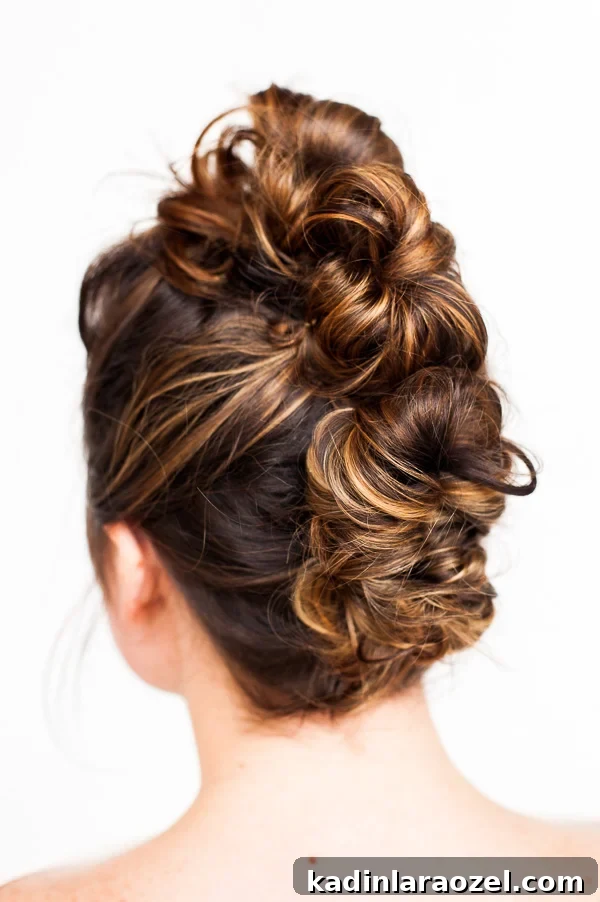 Hair Tutorial // Go from Day to Night with this Messy Bun Faux Hawk (2 Ways)