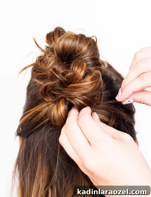 DIY Hair Tutorial // Go from Day to Night with this Messy Bun Faux Hawk (2 Ways)