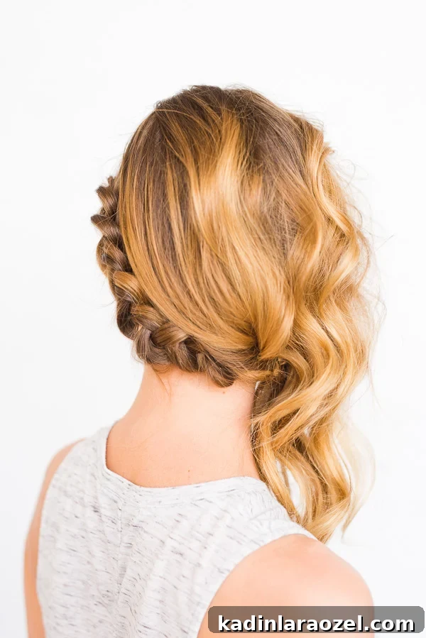 DIY Side-Swept Waves and Braids for Effortless Glam 7 Swept Away: DIY Side Swept Braid and Wave Hair
