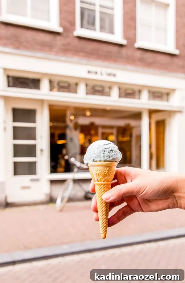 Amsterdam ice cream cones