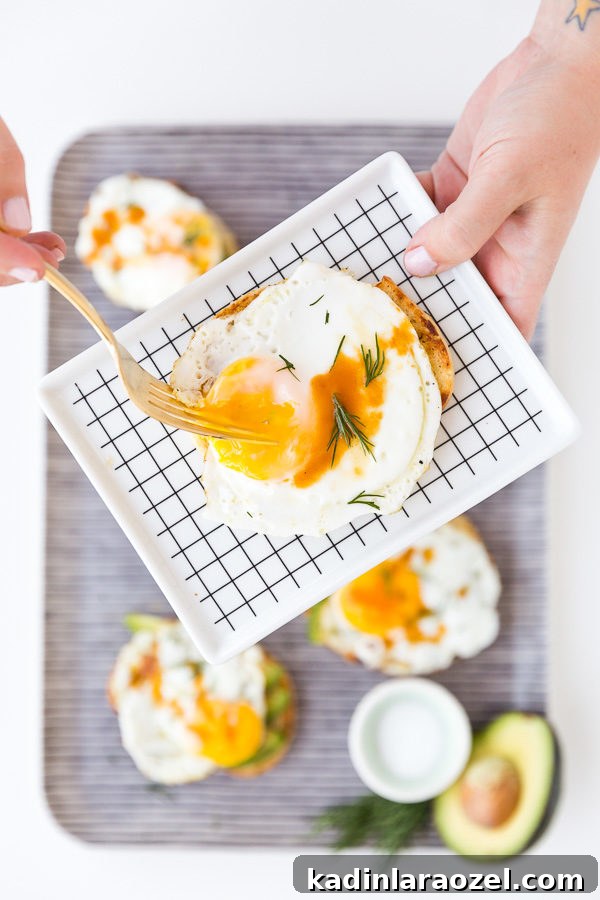 Avocado Toast with Fried Eggs and Signature Homemade Hot Sauce 5 Avocado toast with fried eggs and homemade hot sauce