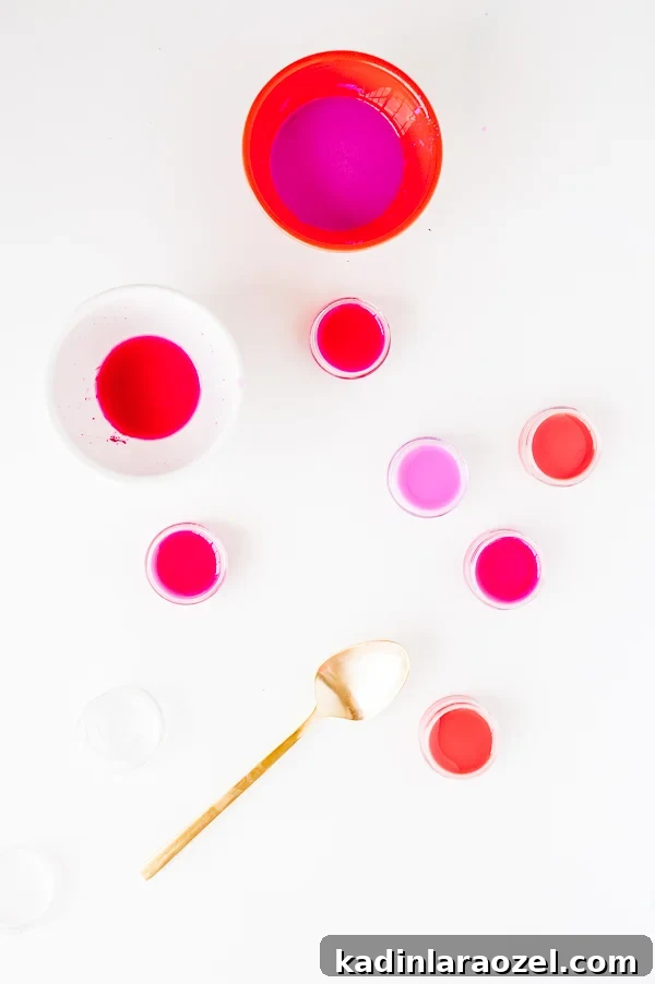 Melted mixture for DIY lip balm