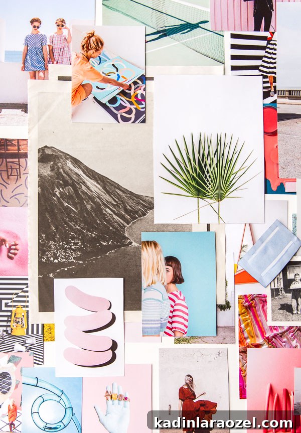Summer Style Guide: Fresh Outfit Ideas and Wardrobe Inspiration 2 A colorful modern style guide / mood board
