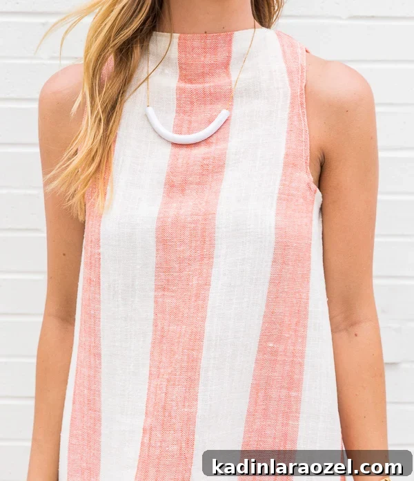 Make a Summer Shift Dress from a Tablecloth: Step-by-Step Guide 15 How to Sew a DIY Summer Shift Dress from a Tablecloth